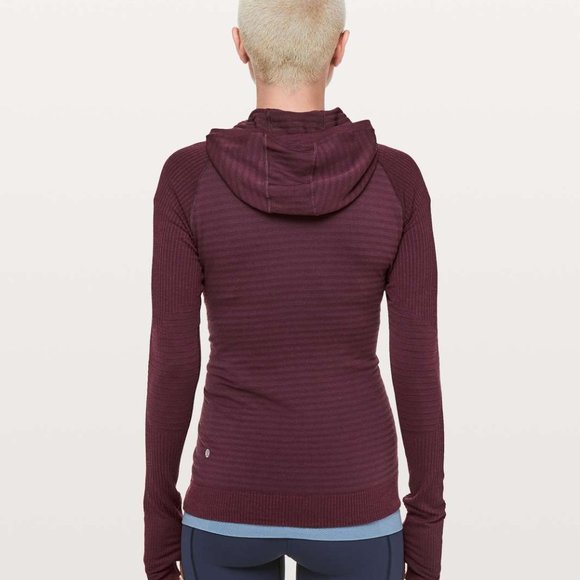 Lululemon Keep The Heat Thermal Hoodie Dark Adobe - Picture 4 of 16
